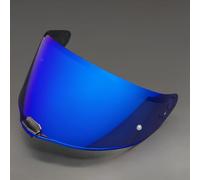 YMYQF Visière Casque Moto pour LS2 FF811 Vector II Citation II FF811, Visière Anti-Buée Casque Remplacement de Visière de Lentille Casque de Bouclier Vent Moto,Normal-B Tea Blue