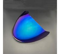 YMYQF Visière Casque Moto pour LS2 OF601 OF602 OF603 OF608, Visière Anti-Buée Casque Remplacement de Visière de Lentille Casque de Bouclier Vent Moto,Normal-C Colored