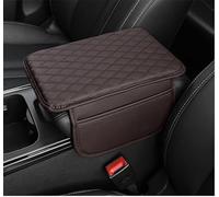 YMYQF Voiture Coussin D'Accoudoir pour CR-V Hybrid Racer CR-Z CRZ Domani e Torneo, Imperméable Tapis Protection D'accoudoir Console Centrale de Voitur Interieur,Brown