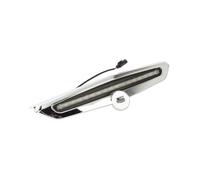 YMYYQW Clignotants Cache Feu Stop 49L Noir Argent POUR Moto POUR R1200RT 2014-2018 POUR R1250RT 2018 POUR K1600GT 2010