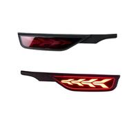 YMYYQW Feu stop arrière 1 paire de feux antibrouillard arrière de voiture pour Jazz Fit 2018 2019 2020 LED feu de pare-chocs arrière feu de freinage clignotant réflecteur