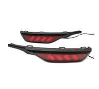 YMYYQW Feu stop arrière 1 paire de feux antibrouillard arrière de voiture pour Jazz Fit 2018 2019 2020 LED feu de pare-chocs arrière feu de freinage clignotant réflecteur