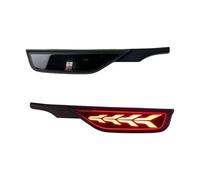 YMYYQW Feu stop arrière 1 paire de feux antibrouillard arrière de voiture pour Jazz Fit 2018 2019 2020 LED feu de pare-chocs arrière feu de freinage clignotant réflecteur