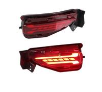 YMYYQW Feu stop arrière Lot de 2 réflecteurs LED pour Fortuner SW4 2015 2016 2017 2018 2019 2020, feu antibrouillard de pare-chocs arrière, feu de freinage, clignotant