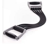 YMZ Extenseur de poitrine à 5 tubes pour homme - Corde élastique pour musculation des bras - Appareil de fitness à la maison