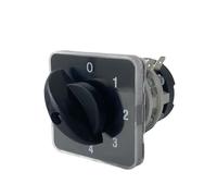 YMZ12-20/2 Rotary Cam Switch 0-4 Position 20A 2 Poles 8 Terminals Electrical Changeover Selector Mask Machine LW31
