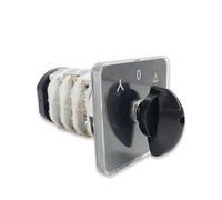 YMZ12-32/4 Selector Starter Star/Triangle Electrical Changeover Rotary Cam Switch 32A 4 Pole 3 Position Sliver Contacts