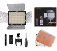 Yn-300 Iii Led Lumière De Caméra Vidéo Réglable 5500K Compatible Avec Dslr Canon Nikon Olympus Pentax Samsung Sony Avec Télécommande Infrarouge Fonctionnement Du Téléphone[HDM5234511]