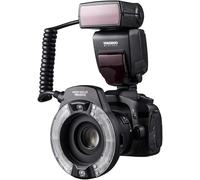 Yn14Ex Ii Flash Macro Pour Appareils Photo Reflex Numériques Canon Avec Grand Écran Lcd Bagues D'Adaptation De Température De Couleur Filtres De Sabot Support M/Ttl Flash