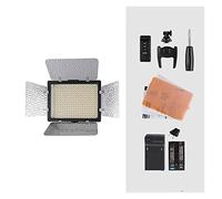 YN300 III YN-300 III 3200k-5500K CRI95 Caméra Photo LED Lumière vidéo en Option avec Adaptateur Secteur + KIT de Batterie(300III (F750))