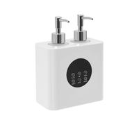 YNAADYH 250ml / 8.8oz chauffe - huile de massage, chauffe - huile de massage électrique avec distributeur de bouteille d'huile for massage professionnel (Blanc)