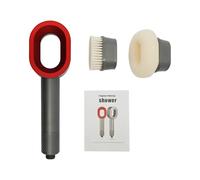 YNAADYH Abs Pommeau de douche avec filtre - Pommeau de douche avec filtre - Douche contre le calcaire - Pommeau de douche avec tête éponge et élément filtrant (gris)