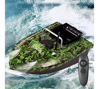 YNAADYH Bateau Télécommandé, Bateau Amorceur Peche Carpe D'Appât De Pêche Amorceur Rc 500M D'Appât De Pêche avec Rc sans Fil Pêche D'Amorce Télécommande avec 2Xmoteurs