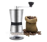 YNAADYH Moulin à céréales pour maïs, moulin à céréales manuel maison, grains de café bio, broyeur de cuisine bio, grains peint, brassage, amateur de céréales, moulin à flocons d'avoine (80 g)