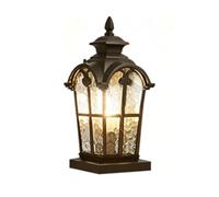 YNAHZAOK Lampadaire Extérieur Étanche À LED Câblé En Aluminium Moulé Sous Pression