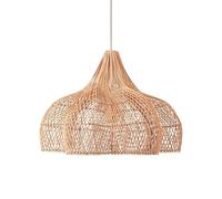 YNAHZAOK Luminaire Suspendu Tissé À La Main Pour Chambre À Coucher, Suspension Créative En Rotin Pour Salon De Thé Ou Salle À Manger, Style Asie Du Sud-Est, Lampe Suspendue Pour Restaurant, Lustre