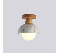 YNAHZAOK Plafonnier De Style Wabi-sabi Japonais, Éclairage Décoratif Pour Porte D'entrée, Lampe De Plafond Pour Couloir Ou Balcon, Luminaire Rétro Pour Salon, Pour Îlot De Cuisine, Chambre Ou Bureau.