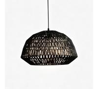YNAHZAOK Suspension Wabi Sabi En Corde De Chanvre Tissée À La Main, Idéale Pour Restaurants, Bars, Chambres, Bureaux Et Salons De Thé. Suspension Réglable Avec Culot E27