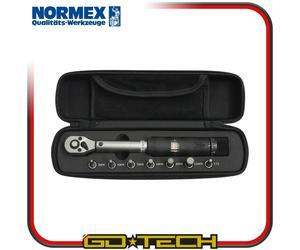 ynamométrique 1/4'' 2-14 Nm liquet Réglable Kit Moto Vélo Normex