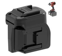 YNDZ Adaptateur de batterie 2 en 1 pour 2 batteries Makita 18 V LXT vers Einhell 18 V Power X-Change, convertisseur double de batterie pour double autonomie et puissance, compatible avec BL1815-BL1860