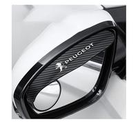 YNEION 2 Pièces Retroviseur Angle Mort, pour Peugeot 2008 II 2020-2024 Miroir Extérieur Rond en Verre HD Grand Angle avec réglable