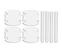 YNEION 8 Pièces Autocollants poignée Porte Voiture, pour VW New Beetle Cabrio (1Y7) 2002-2010 Protecteur d'évidements poignée Porte Voiture,B