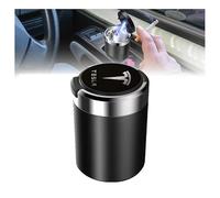 YNEION Cendrier Voiture, pour Tesla Model Y 2021-2023, Anti-Odeur, Exterieur Portable, Acier Inoxydable, Sans Fumee