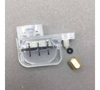YNGFBFFJ 20 pièces Dumper Transparent Petit Amortisseur avec Filtre Compatible avec la tête d'impression DX3 DX4 DX5 Compatible avec Le Traceur d'imprimante R1800 R1900(Damper and Connector)