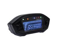 YNGHWU Instrument Compteur Kilométrique Compteur De Vitesse Numérique Universel pour Moto, 13000 TR/Min, Rétroéclairage pour Véhicule À Moteur, pour 2 À 4 Cylindres, Odomètre, 7 Couleurs Réglables