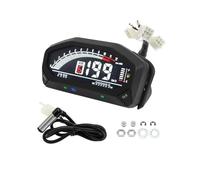 YNGHWU Instrument Compteur Kilométrique Tableau De Bord De Moto Affichage Numérique Universel du Tachymètre De Moto Compteur De Vitesse Tachymètre ATV Jauge De Vitesse Et De Carburant