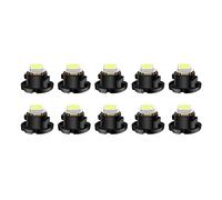 YnGia 10PCS T4.2 Ampoules LED Wedge Dashboard Light, 1 SMD 6000K Blanc Intérieur Ampoules Voiture Auto Tableau De Bord Instrument Lecture Jauge Panneau Lumière