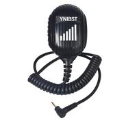 YNIBST Microphone Haut-Parleur Portable pour Talkie Walkie, Radio Micro Compatible avec Motorola Talkabout TLKR T62, T82, T82 Extreme, T92 H2O Radio (Noir)
