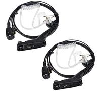 YNIBST Oreillette pour Radio avec Micro Compatible avec Motorola à Multipin | pour les Modèles DP-3400, DP-4400, DP-4800, XPR-6300 et XiR P8200, Casque pour Walkie Talkie (Tube à air, Lot de 2)
