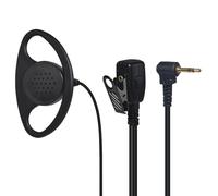 YNIBST Oreillette pour Radio de Forme en D avec 2.5mm et Microphone PTT, Écouteur pour Talkie Walkie Compatible avec Motorola Talkabout, pour T62, T82, T82 Extreme, T92, T92 H2O (Unique)