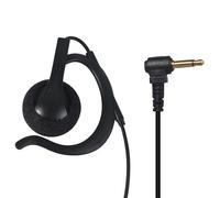 YNIBST Oreillette pour Talkie walkie 1 Broche 3,5mm, Casque en Forme de G | Écouteur Compatible avec Motorola Kenwood BaoFeng Midland Radio ou Micro (Prise Angulaire 3,5mm)