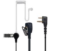 YNIBST Oreillette pour Talkie walkie, Casque Tube Acoustique Discret avec Micro PTT, Compatible avec Midland G6, G7 Pro, G9, G12, M24, M48, M99, GXT250, GXT550 et GXT650 Radios Bidirectionnelles