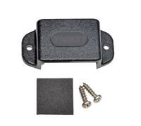 YNIBST Support radio universel pré-percé avec vis autotaraudeuses et dos adhésif, pour talkie-walkie portable Motorola Talkabout Midland Kenwood Cobra