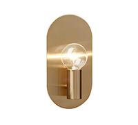 YNIYUJKL Applique Murale, Applique Murale Simple en Cuivre, Applique Murale Moderne Et Créative pour Salon Ou Couloir, Support Mural, 26 Cm De Hauteur, Applique Décorative P,Silvera-1PACK