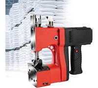 YNIYUJKL Bag Closing Machine, Automatic Portable Industrial Sewing Machine for Warehouse, Heavy-Duty Sealer for Bags, Durable and Efficient Closure Solution,Red