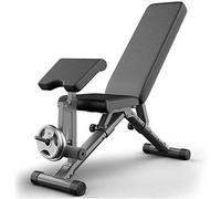 YNIYUJKL Banc De Musculation, Bancs Réglables, Banc D'Haltères, Machine À Kickboxing, Chaise De Prêtre, Tabouret Romain, Banc De Musculation Multifonction, Planche Abdominale, Équ