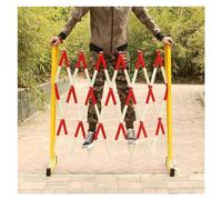 YNIYUJKL Barrière Extensible - Clôture De Sécurité Pliable Et Portable pour Usage Extérieur - Barrière De Circulation Mobile pour La Construction De Garages - Barrière De Séc