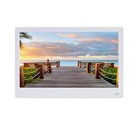 YNIYUJKL Cadres Photo Numériques 11,6 Pouces Album Électronique Lecteur Publicitaire Portable IPS Angle De Vision Complet HD 1080P Écran Photo Électronique,White