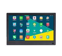 YNIYUJKL Cadres Photo Numériques 12,5 Pouces IPS Version Réseau Système Android Album Photo Électronique Intelligent Lecteur Publicitaire HD Affichage Photo Électroniqu,Black