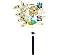 YNIYUJKL Horloge Murale Vintage De Style Ferme, Silencieuse Et Moderne, sans Tic-Tac, en Métal, À Suspendre, pour Salon, Chambre À Coucher, Bureau,One Color-120 * 70cm
