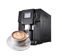 YNIYUJKL Machine À Café Automatique 200 W, Machine Expresso/Cappuccino, avec Système De Mousse De Lait Indépendant Et Vitesse Réglable, Rouge
