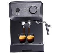 YNIYUJKL Machine À Café Semi-Automatique, Pompe Haute Pression 15 Bars, Double Thermostat Indépendant, Préchauffage, 1,25 L