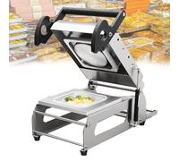 YNIYUJKL Machine De Thermoscellage Industrielle pour Barquettes De Viande, Machine d'emballage Alimentaire À Pression Manuelle pour Plats À Emporter, 7 À 8 Cycles/Minute, Pou,180