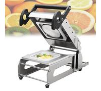 YNIYUJKL Machine d'emballage Alimentaire À Emporter par Pression Manuelle, Semi-Automatique, 7 À 8 Emballages/Minute, pour Légumes, Fruits, Viande Et Poisson, Format 14 X 14,180