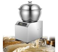 YNIYUJKL Pétrin Professionnel en Acier Inoxydable avec Minuterie Et Couvercle, Double Rotation, Multifonctionnel, pour Boulangerie Et Restauration, Capacité De 5 Kg.,5kg