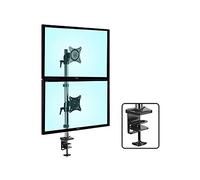YNIYUJKL Support pour Écran Double, Montage Vertical Et Horizontal, Compatible avec Les Écrans De 17 À 27 Pouces. Chaque Bras Supporte Jusqu'À 8 Kg. Convient Également Aux Suppor,Style_Name